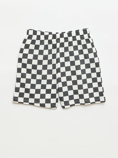 Kurzes 2-teiliges Pyjama-Set: T-Shirt + Shorts - Kiabi