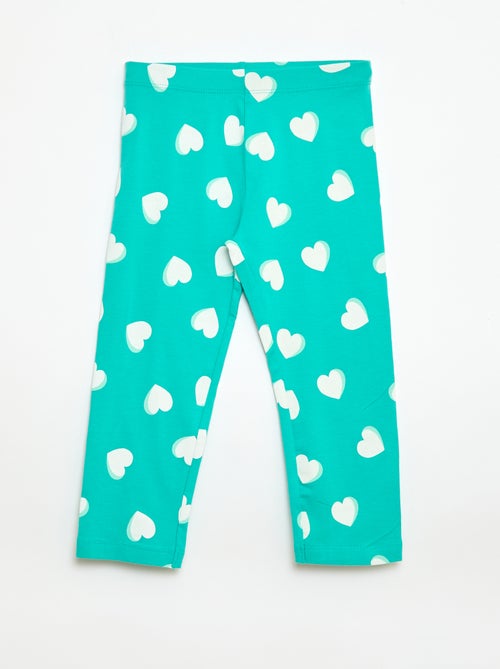 Kurzes bedrucktes Legging - Kiabi