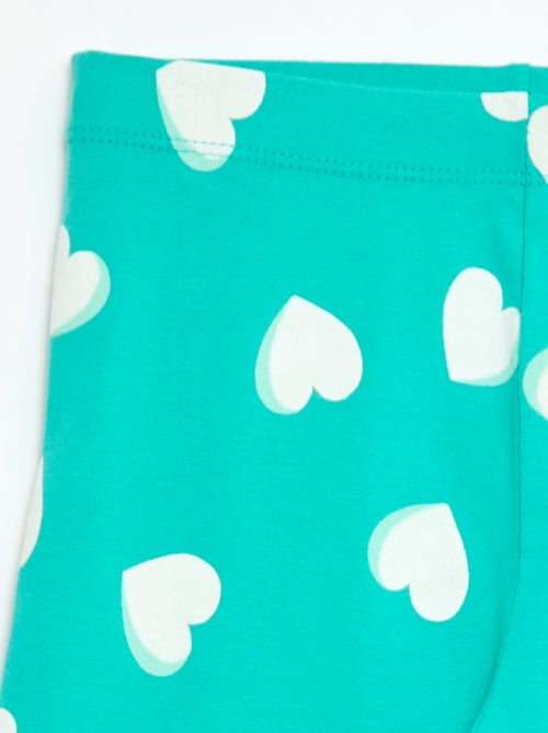 Kurzes bedrucktes Legging - Kiabi
