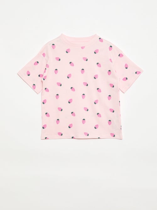 Kurzes Pyjama-Set – 2-teilig - Kiabi