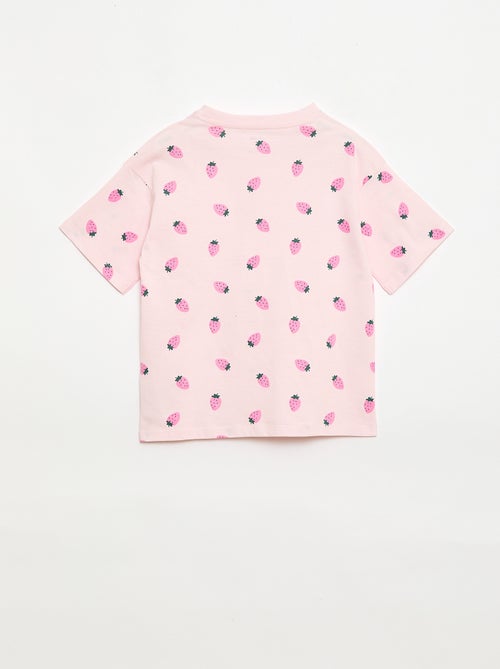 Kurzes Pyjama-Set – 2-teilig - Kiabi