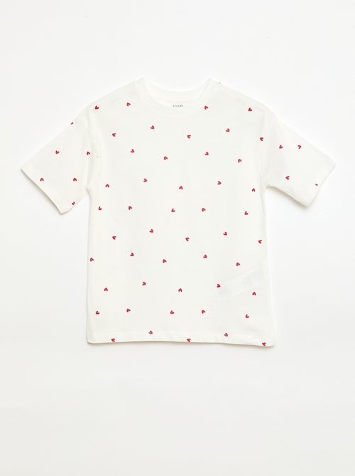 Kurzes Pyjama-Set – 2-teilig - Kiabi