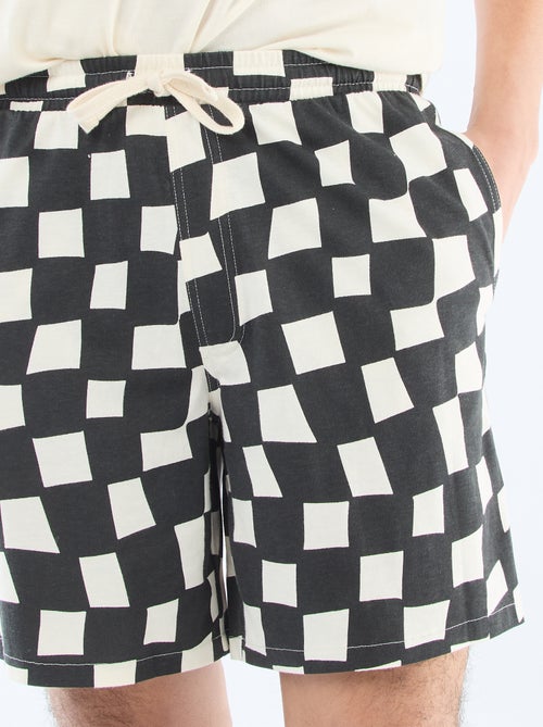 Kurzes Pyjama-Set 'Agathe Sorlet x Kiabi' - Valentinstag - Kiabi
