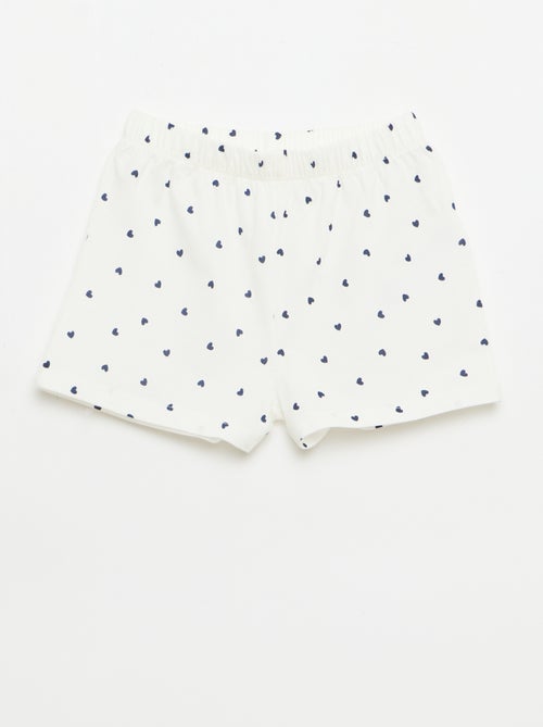 Kurzes Pyjama-Set mit Tanktop und Shorts – 2-teilig - Kiabi