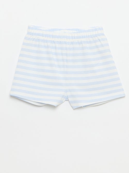 Kurzes Pyjama-Set mit Tanktop und Shorts – 2-teilig - Kiabi