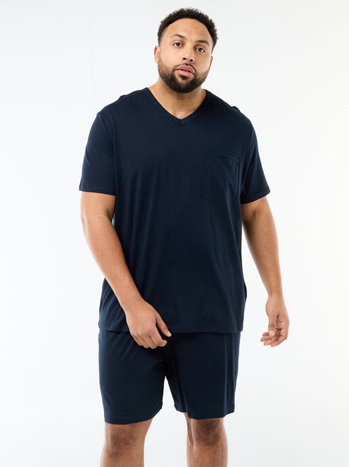 Kurzes Pyjama-Set T-Shirt + Shorts - 2-teilig - Kiabi