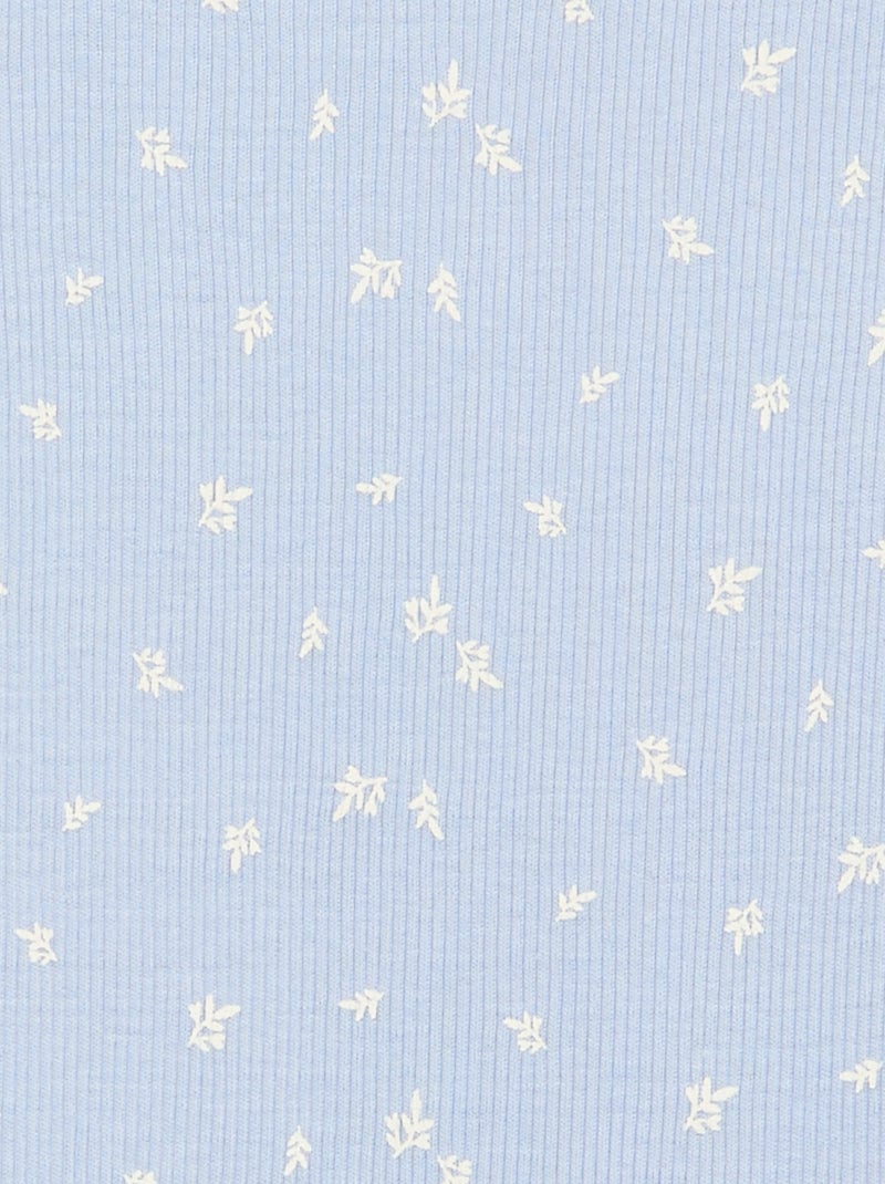 Kurzes Pyjama-Set T-Shirt + Shorts - 2-teilig Blau - Kiabi