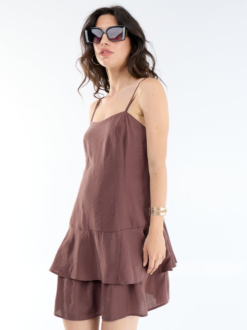 Kurzes Trägerkleid - Kiabi