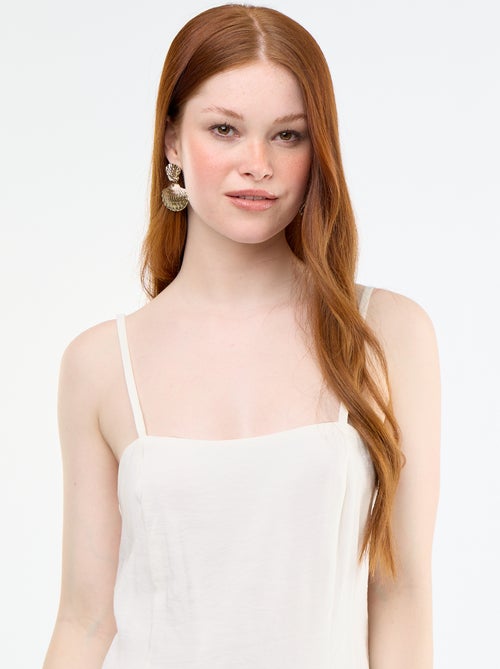 Kurzes Trägerkleid - Kiabi