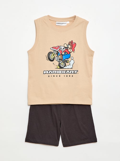 Kurzpyjama 'Mario Kart' Shorts + T-Shirt – 2-teilig - Kiabi