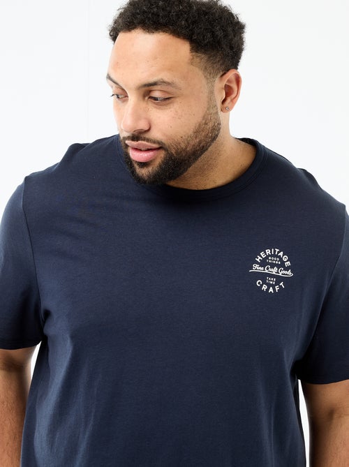 Kurzpyjama-Set T-Shirt + Shorts - 2-teilig - Kiabi