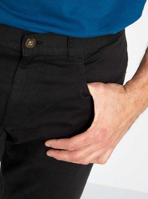 L36 Slim Fit Trousers for 1m90+ - Kiabi