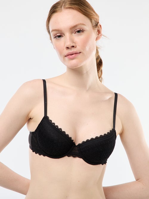 Lace Balconette Bra - Kiabi