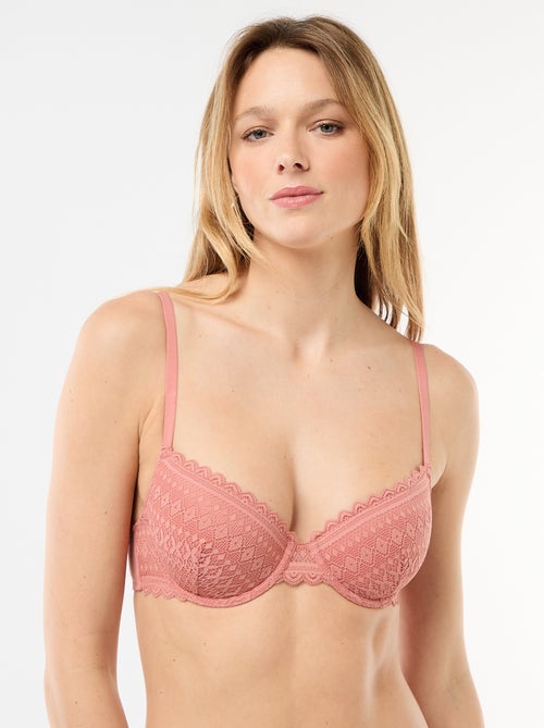 Lace Balconette Bra - Kiabi