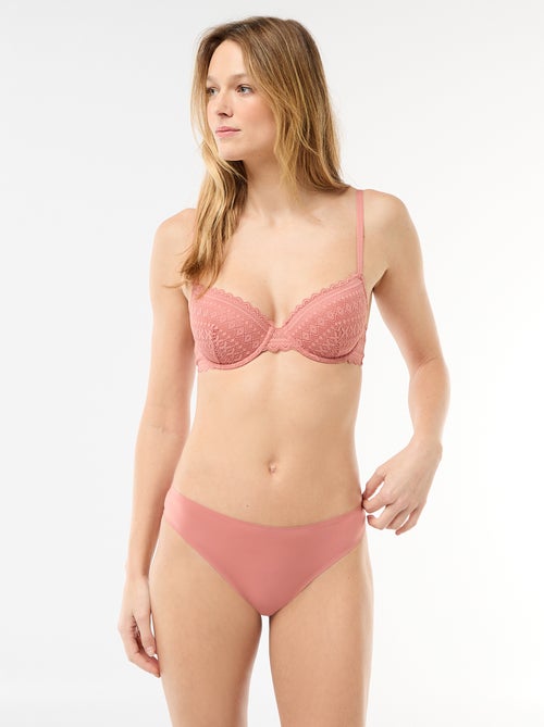 Lace Balconette Bra - Kiabi