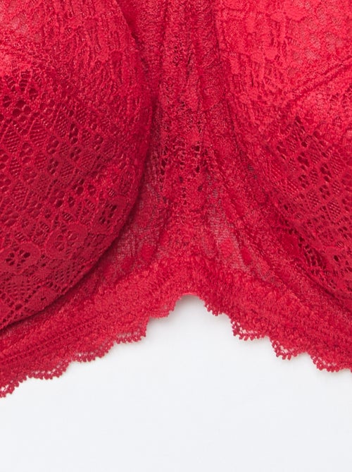 Lace Balconette Bra - Kiabi