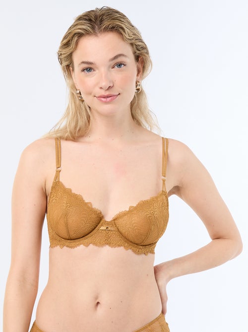 Lace Balconette Bra - Kiabi
