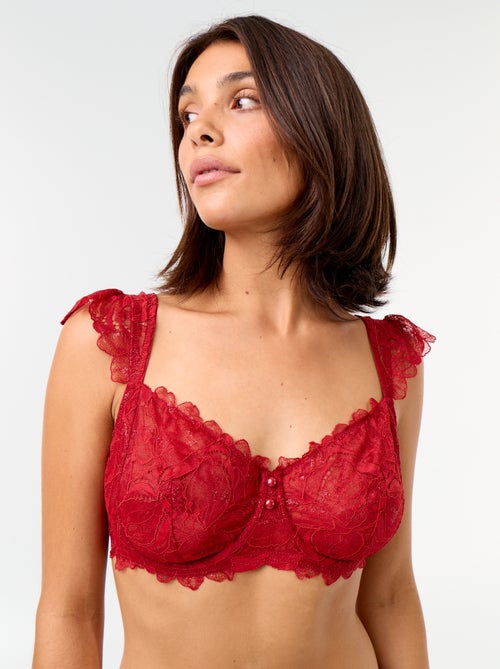 Lace bra D&E cup - Kiabi