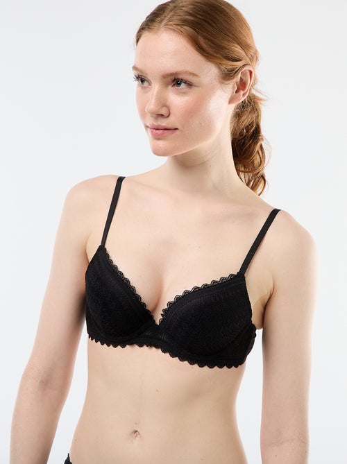 Lace push-up bra - Kiabi