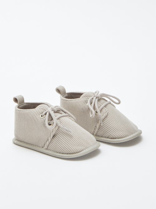 Lace-up Baby Booties - Kiabi