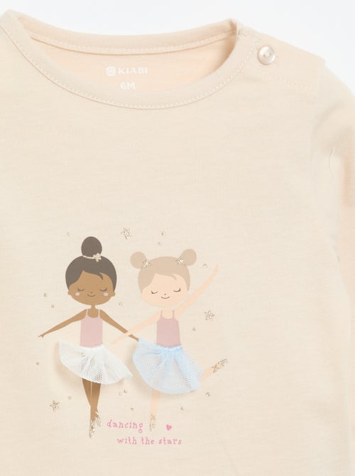 Langarm-Jersey-T-Shirt - Kiabi