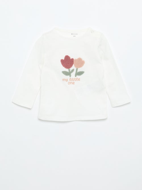 Langarm-Jersey-T-Shirt - Kiabi