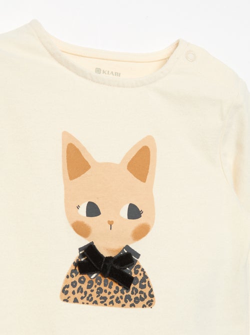 Langarm-Jersey-T-Shirt - Kiabi