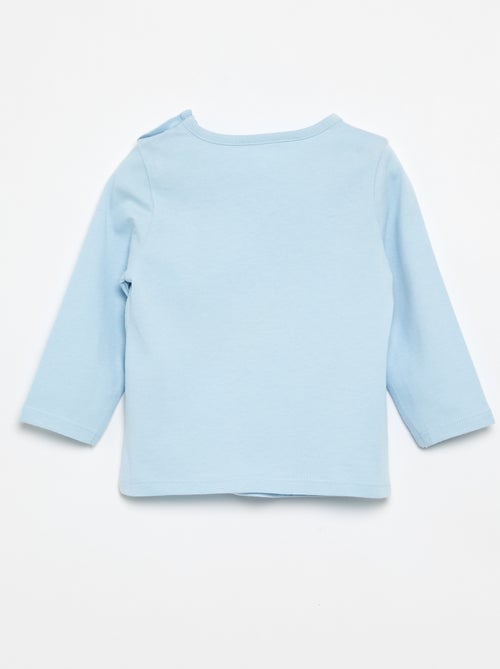 Langarm-Jersey-T-Shirt - Kiabi