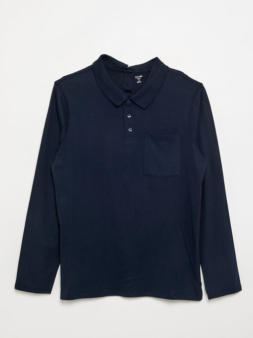 Langarm-Polo – Einfach anzuziehende Kollektion - Kiabi