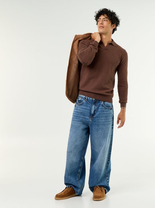 Langarm-Polopullover - Kiabi
