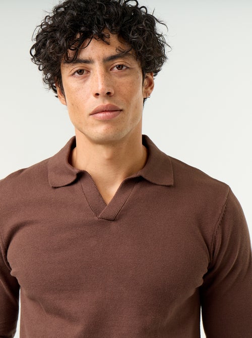 Langarm-Polopullover - Kiabi