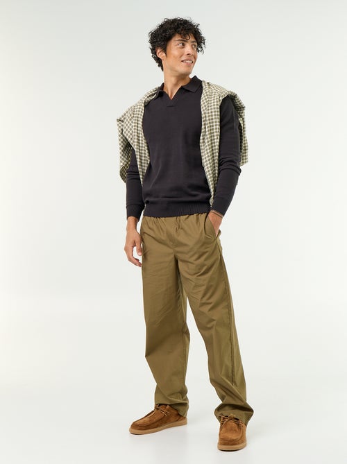Langarm-Polopullover - Kiabi