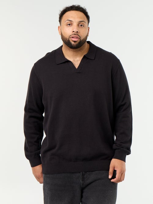Langarm-Polopullover - Kiabi