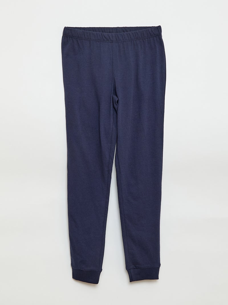 Langarm-Pyjama-Set "Spider-Man" "Marvel" - 2-teilig Blau - Kiabi