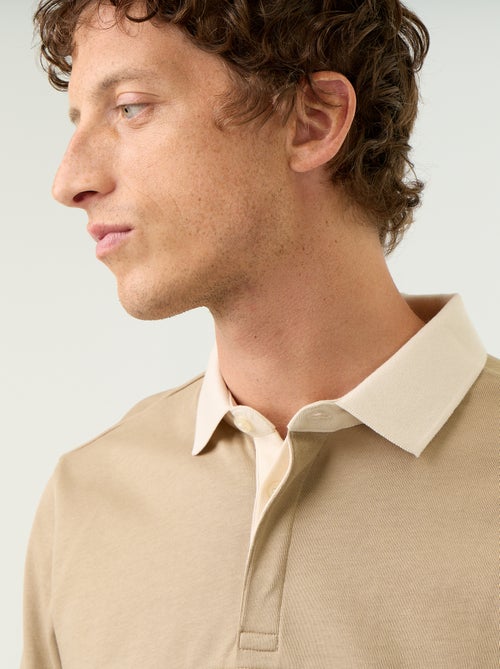 Langarm-Rugby-Polo - Kiabi