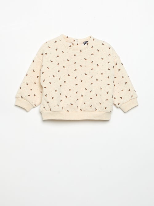 Langarm-Sweatshirt - Kiabi