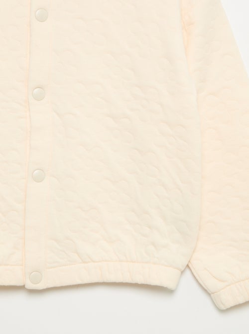 Langarm-Sweatshirt mit Druckknopfverschluss - Kiabi