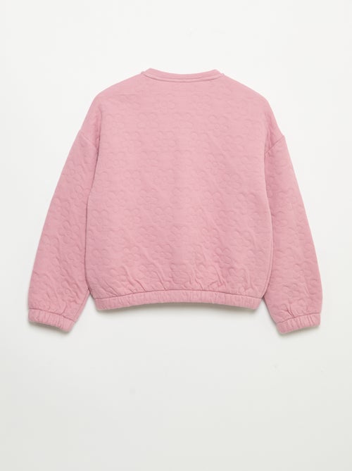 Langarm-Sweatshirt mit Druckknopfverschluss - Kiabi