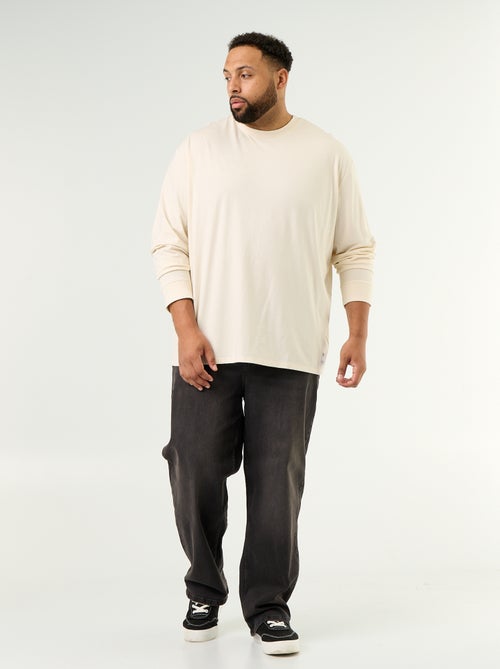 Langarm-T-Shirt - Kiabi