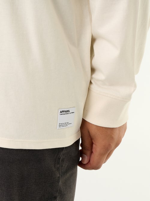 Langarm-T-Shirt - Kiabi