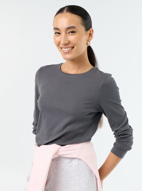 Langarm-T-Shirt - Kiabi Langarm-T-Shirt - Kiabi