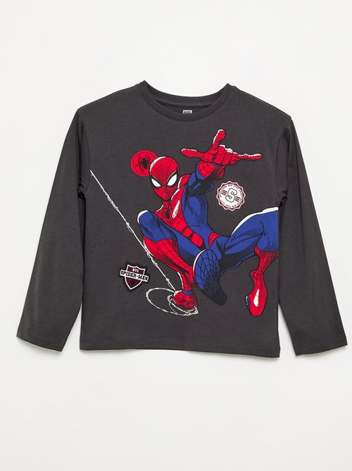 Langarm-T-Shirt 'Marvel' 'Spider-Man' - Kiabi
