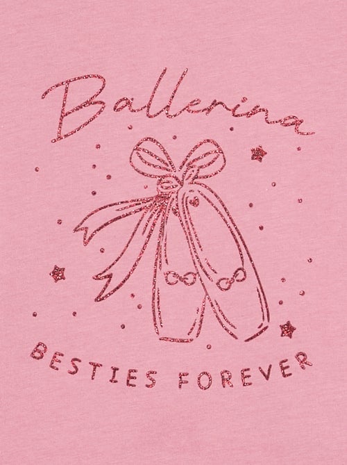 Langarm-T-Shirt mit Print - Kiabi