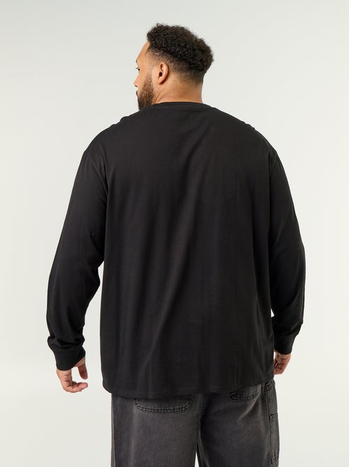 Langarm-T-Shirt - Kiabi
