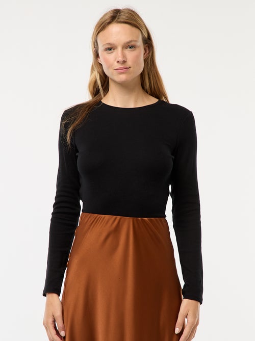 Langarm-T-Shirt - Kiabi
