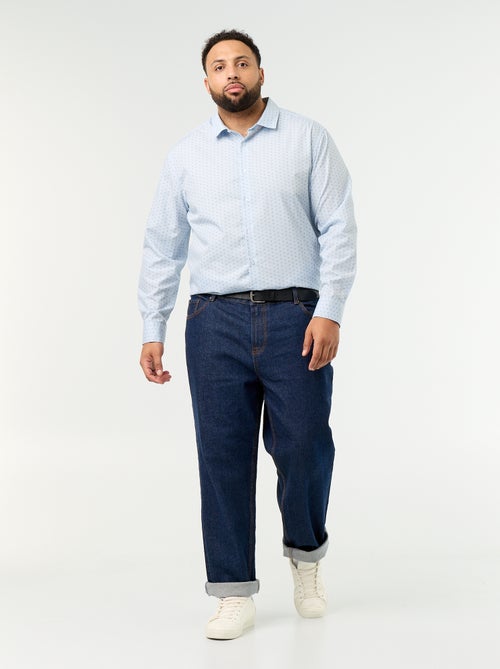 Langarmhemd mit Muster - Kiabi Langarmhemd mit Muster - Kiabi