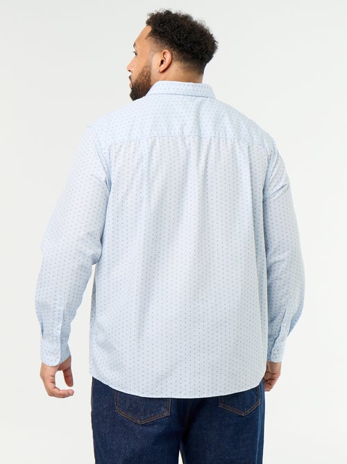 Langarmhemd mit Muster - Kiabi Langarmhemd mit Muster - Kiabi