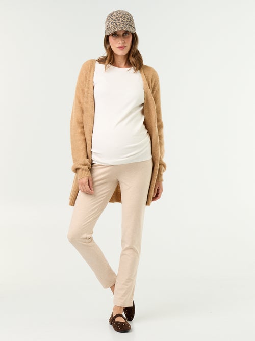Lange Umstands-Cardigan aus Mohair-Mischung - Kiabi