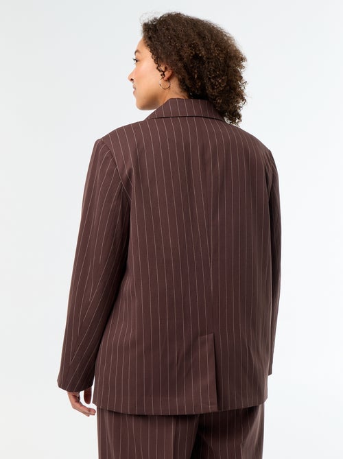 Langer doppelreihiger Blazer - Kiabi Langer doppelreihiger Blazer - Kiabi