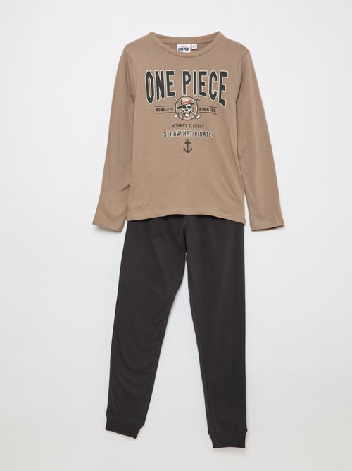 Langer Pyjama-Set 'One Piece' - Kiabi